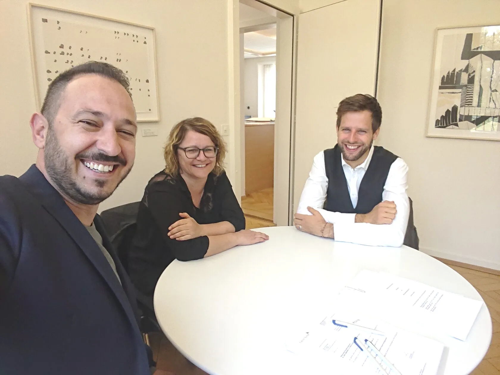 Strategiesitzung Vincent & Partner mit Raphael Joos 2018